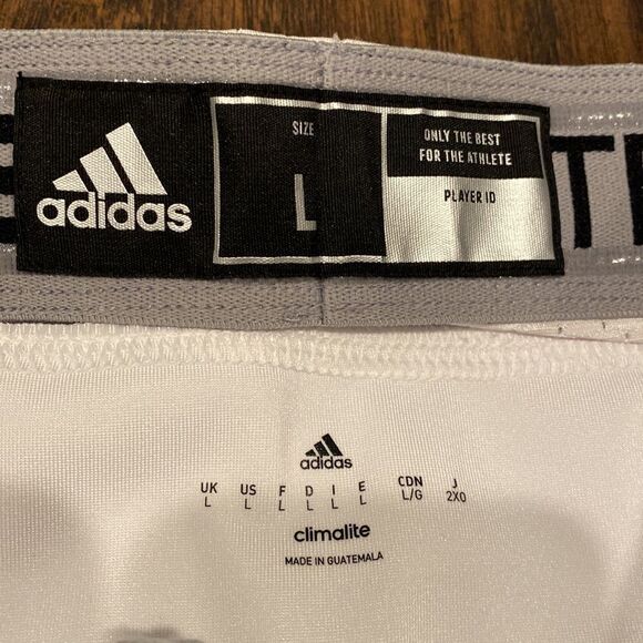 Adidas Men’s Hyped P Football Pants White 195BA W13 3 Size Large MSRP $70 NWT - Picture 4 of 9
